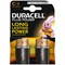 Duracell Plus Power Alkaline Battery, 1.5V, C, Pack of 2