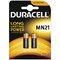 Duracell MN21 Alkaline Battery for Camera Calculator or Pager, 1.2V, Pack of 2