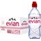 Evian Natural Still Water, Plastic Bottles, 750ml, Pack of 12