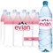 Evian Natural Still Water, Plastic Bottles, 1.5 Litres, Pack of 8