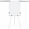 Bi-Office Earth Kyoto Tripod Magnetic Easel, With Paper Roll, With Extendable Arms, 700x1000mm, Silver