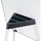 Bi-Office Earth Kyoto Mobile Non-Magnetic Easel, 700x1000mm, Silver