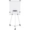 Bi-Office Earth Kyoto Mobile Magnetic Easel, With Paper Roll, With Extendable Arms, 700x1000mm, Silver