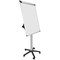 Bi-Office Earth Non-Magnetic Mobile Easel, 700x1000mm, Silver