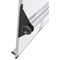 Bi-Office Earth Non-Magnetic Mobile Easel, 700x1000mm, Silver