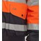 Beeswift Europa Bomber Jacket, Orange & Navy Blue, 5XL