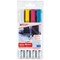 Edding 95 Glass Markers, Assorted with White, Pack of 4