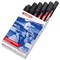 Edding 300 Permanent Bullet Tip Marker Black (Pack of 10)