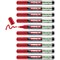 Edding E-50 Water-Based Paint Marker Medium Red (Pack of 10)