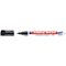 Edding 8404 Aerospace Permanent Marker, Bullet Tip, Black, Pack of 10