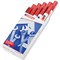 Edding 750 Paint Marker, Bullet Tip, Red, Pack of 10