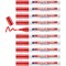 Edding 750 Paint Marker, Bullet Tip, Red, Pack of 10