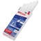 Edding 751 Paint Marker, Fine, Bullet Tip, White, Pack of 10