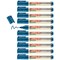 Edding 28 Ecoline Drywipe Markers, Blue, Pack of 10