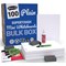 Show-me SUPERTOUGH A4 Whiteboards Plain/Plain Bulk Box (100 boards pens and erasers + Free cleaners)