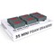 Show-me Mini Foam Whiteboard Eraser - Pack of 35