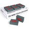Show-me Mini Foam Whiteboard Eraser - Pack of 35
