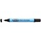 Show-me Drywipe Marker, Slim Barrel, Fine, Black, Pack of 100