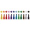 Swash KOMFIGRIP Colouring Pen Broad Tip Assorted (Pack of 12)