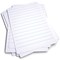 Economy Drywipe Boards 500 Micron Lined Portrait A4 (Pack of 100)