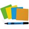 Show-me Magnet Notes, 75x75mm, Assorted, Pack of 40