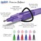 Swash Ballpoint Pen with Rubber Grip, 40 x Pink and 3 x Purple, Pack of 43