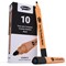 Show-me Triangular Whiteboard Pens, Black, Pack of 10