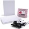 Show-me Plain Whiteboards x30 Whiteboard Pens x30 Cloths x40