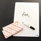 Show-me Plain Whiteboards x30 Whiteboard Pens x30 Cloths x40