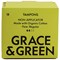 Grace and Green Organic Cotton Non Applicator Tampons, Regular, Pack of 18