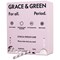 Grace and Green Standard Pad and Tampon Dispenser Clay