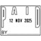 COLOP P700 Date Stamp Paid (Impression Size: 45 x 34mm) P700PAID