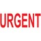 Colop Green Line Word Stamp, URGENT, Red