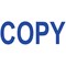 Colop Green Line Word Stamp, COPY, Blue