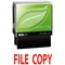 Colop Green Line Word Stamp File COPY Red