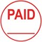 Colop EOS R17 PAID Pre-Inked Circular Stamp