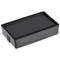 Colop E/10 Replacement Ink Pad, Black, Pack of 2