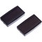 Colop E/20 Replacement Ink Pad, Black, Pack of 2