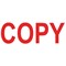 Colop Green Line Word Stamp, COPY, Red