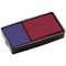 Colop 6/4912/2 Replacement Ink Pad, Red & Blue, Pack of 2