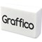 Graffico Plastic Eraser White (45 Pack)