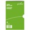 Graffico Recycled Wirebound Shorthand Notebook, 203x127mm, Ruled, 160 Pages, Green