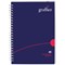 Graffico Polypropylene Wirebound Notebook, A5, Ruled, 140 Pages, Blue
