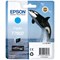 Epson T7602 Ink Cartridge Ultra Chrome HD Killer Whale Cyan C13T76024010