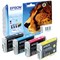 Epson T0715 DURABrite Inkjet Cartridge Multipack - Black, Cyan, Magenta and Yellow (4 Cartridges)
