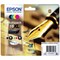 Epson 16XL High Yield Inkjet Cartridge Multipack - Black, Cyan, Magenta and Yellow (4 Cartridges)