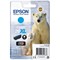 Epson 26XL Polar Bear Ink Cartridge High Yield Cyan C13T26324012
