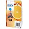 Epson 33 Oranges Ink Cartridge Cyan C13T33424012