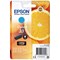 Epson 33 Ink Cartridge Claria Premium Oranges Cyan C13T33424012