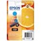 Epson 33XL Oranges Ink Cartridge High Yield Cyan C13T33624012